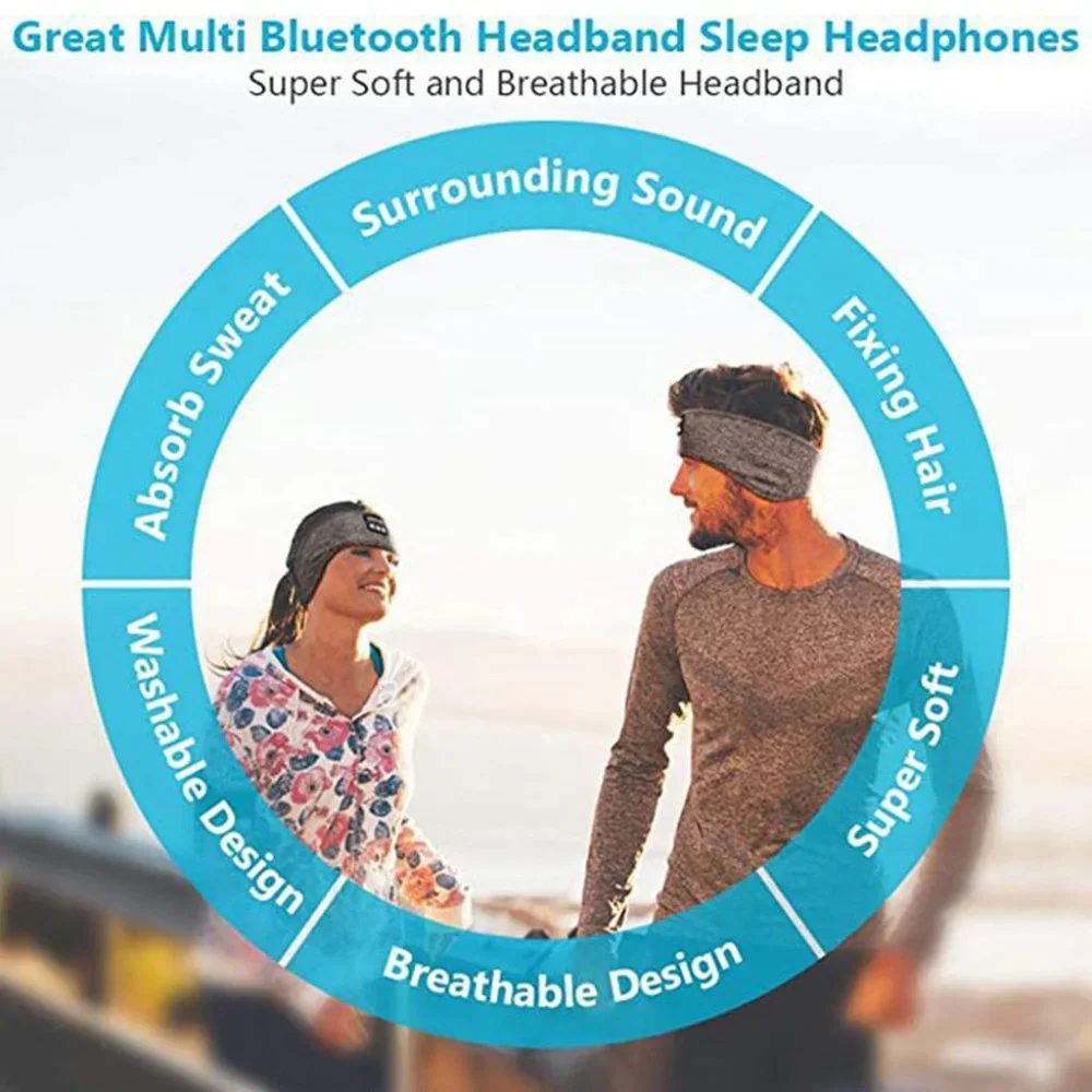 Wireless Bluetooth Sports Headband/Sleep Mask